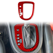 Load image into Gallery viewer, Carbon Fiber Car Gear Position Panel Decorative Sticker for SEAT Leon 2005-2012, Gear Position Panel, Left Driver, Gear Position Panel, Right Driver