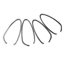 Load image into Gallery viewer, 4pcs/Set Carbon Fiber Car Inner Door Handle Panel Decorative Sticker for SEAT Leon 2005-2012, Left and Right Driver, Inner Door Handle Panel