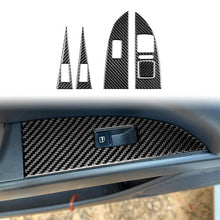 Load image into Gallery viewer, 5pcs/Set Carbon Fiber Car Lifting Panel Decorative Sticker for SEAT Leon 2005-2012, Lifting Panel, Left Driver, Lifting Panel, Right Driver