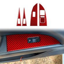 Load image into Gallery viewer, 5pcs/Set Carbon Fiber Car Lifting Panel Decorative Sticker for SEAT Leon 2005-2012, Lifting Panel, Left Driver, Lifting Panel, Right Driver