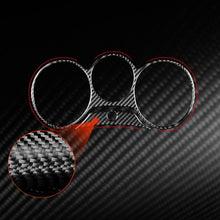 Load image into Gallery viewer, 2pcs/Set Carbon Fiber Car Speedometer Surrounded Panel Decorative Sticker for SEAT Leon 2005-2012, Left and Right Driver, Speedometer Surrounded Panel