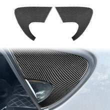 Load image into Gallery viewer, 2pcs/Set Carbon Fiber Car Rear Triangle Window Decorative Sticker for SEAT Leon 2005-2012, Left and Right Driver, Rear Triangle Window