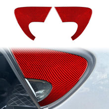 Load image into Gallery viewer, 2pcs/Set Carbon Fiber Car Rear Triangle Window Decorative Sticker for SEAT Leon 2005-2012, Left and Right Driver, Rear Triangle Window