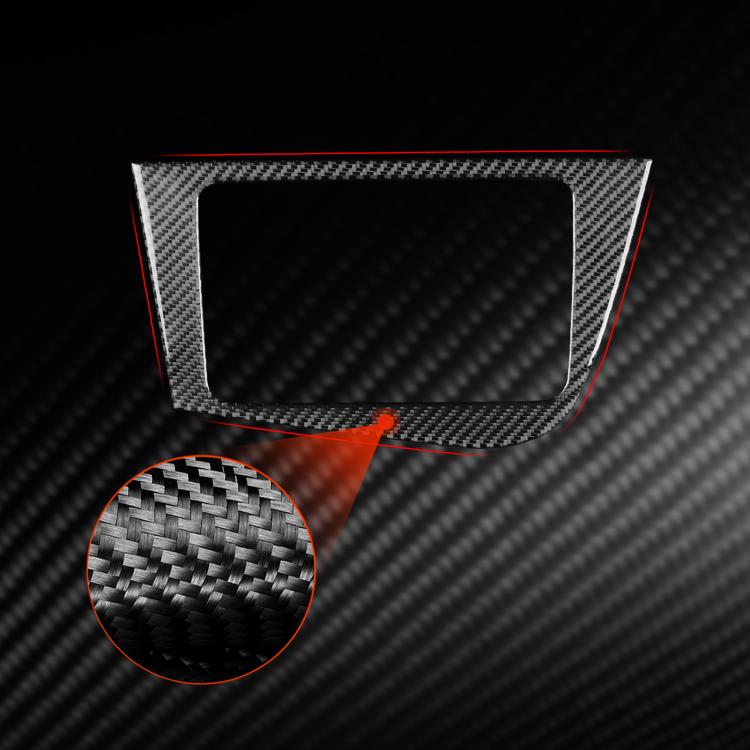 Carbon Fiber Car Center Console Panel Decorative Sticker for SEAT Leon 2005-2012, Center Console Panel, Left Driver, Center Console Panel, Right Driver