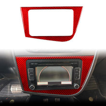 Load image into Gallery viewer, Carbon Fiber Car Center Console Panel Decorative Sticker for SEAT Leon 2005-2012, Center Console Panel, Left Driver, Center Console Panel, Right Driver