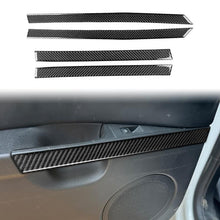 Load image into Gallery viewer, 4pcs/Set Carbon Fiber Car Door Panel Decorative Sticker for SEAT Leon 2005-2012, Left and Right Driver, Door Panel