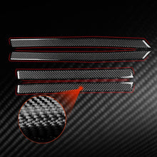 Load image into Gallery viewer, 4pcs/Set Carbon Fiber Car Door Panel Decorative Sticker for SEAT Leon 2005-2012, Left and Right Driver, Door Panel