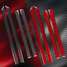Load image into Gallery viewer, 4pcs/Set Carbon Fiber Car Door Panel Decorative Sticker for SEAT Leon 2005-2012, Left and Right Driver, Door Panel