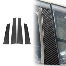 Load image into Gallery viewer, 4pcs/Set Carbon Fiber Car B Pillar Decorative Sticker for SEAT Leon 2005-2012, Drop Glue Style, Left and Right Driver, B Pillar