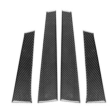 Load image into Gallery viewer, 4pcs/Set Carbon Fiber Car B Pillar Decorative Sticker for SEAT Leon 2005-2012, Drop Glue Style, Left and Right Driver, B Pillar