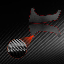 Load image into Gallery viewer, 2pcs/Set Carbon Fiber Car Rear Windshield Decorative Sticker for SEAT Leon 2005-2012, Carbon Sheet Style, Left and Right Driver, Rear Windshield