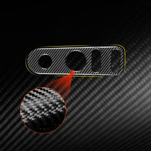 Load image into Gallery viewer, Carbon Fiber Car Rear Mirror Adjustment Panel B Decorative Sticker for SEAT Leon 2005-2012, Left and Right Driver, Rear Mirror Adjustment Panel B