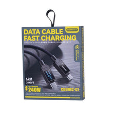 Load image into Gallery viewer, REMAX CB09 PD30W Type-C to 8 Pin Marquee Braided Fast Charging Data Cable, Length: 1.2m, Type-C to 8 Pin
