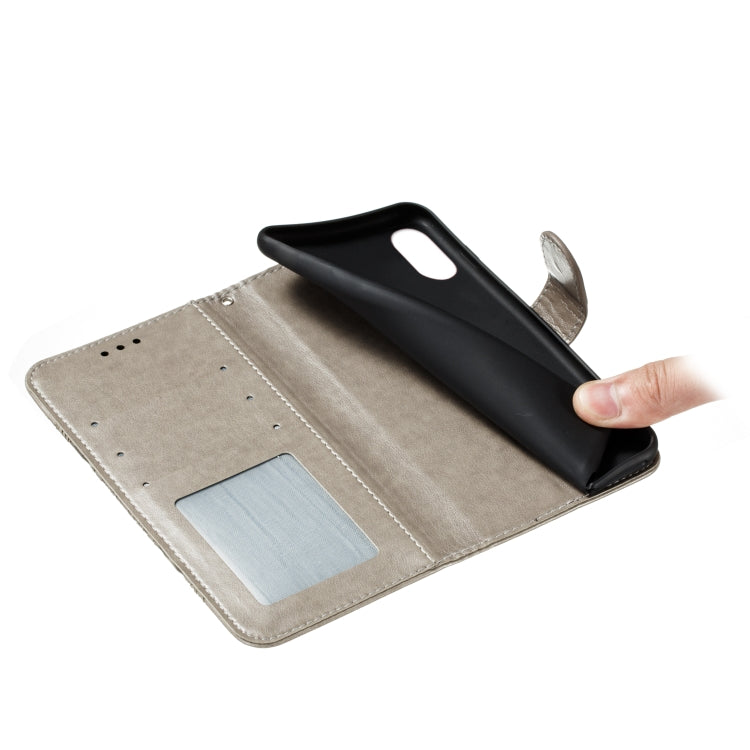 Mandala Embossing Pattern Horizontal Flip PU Leather Case with Holder & Card Slots & Walle & Lanyard