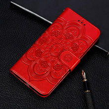 Load image into Gallery viewer, Mandala Embossing Pattern Horizontal Flip PU Leather Case with Holder &amp; Card Slots &amp; Walle &amp; Lanyard, For Samsung Galaxy A01 Core, For Xiaomi Mi Note10 Lite, For Samsung Galaxy M31s