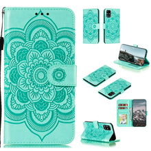 Load image into Gallery viewer, Mandala Embossing Pattern Horizontal Flip PU Leather Case with Holder &amp; Card Slots &amp; Walle &amp; Lanyard