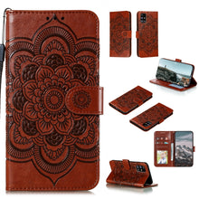 Load image into Gallery viewer, Mandala Embossing Pattern Horizontal Flip PU Leather Case with Holder &amp; Card Slots &amp; Walle &amp; Lanyard
