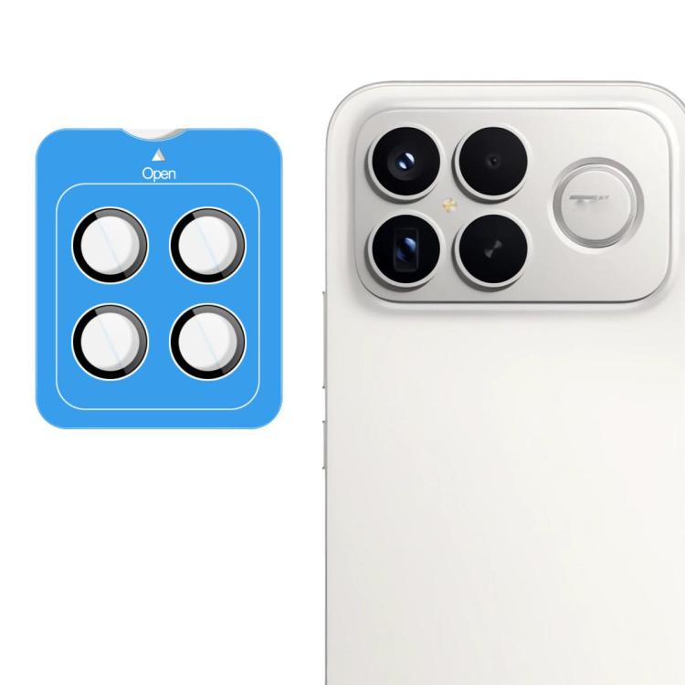 imak Glass Rear Camera Lens Film Phone Case Exclusive, Self-positioning Version, For Redmi Turbo 5 Max 5G, For Redmi Turbo 5 5G / Poco X8 Pro 5G, For Redmi Note 15 Pro 5G Global 163.6, For Redmi K90 Pro Max / Poco F8 Ultra, For Redmi K90 / Poco F8 Pro ...