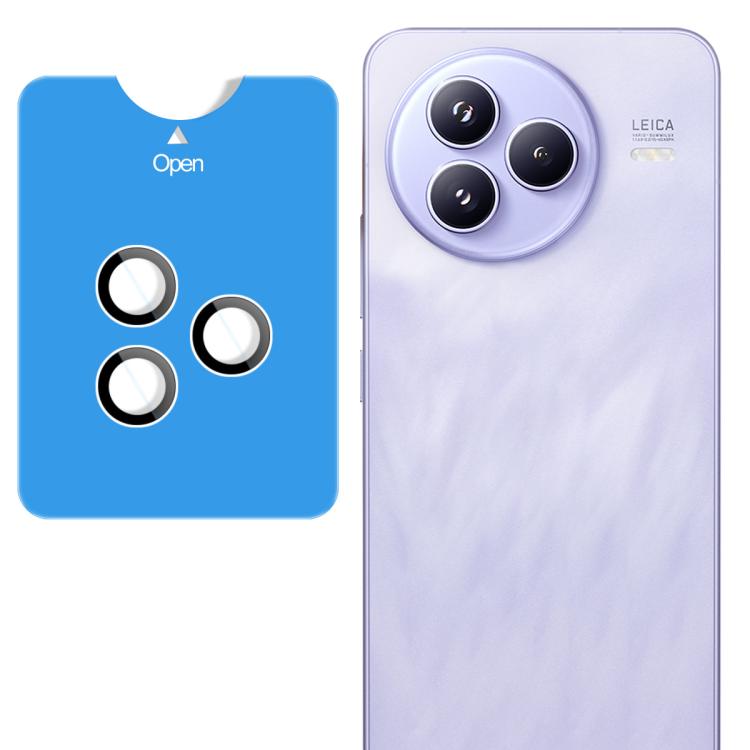 imak Glass Rear Camera Lens Film Phone Case Exclusive, Self-positioning Version, For Xiaomi 17 Pro Max 5G, For Xiaomi 17 Pro 5G, For Xiaomi 17 5G, For Xiaomi Mix Flip 2, For Xiaomi Civi 5 Pro 5G, For Xiaomi POCO X6 Pro