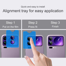 Load image into Gallery viewer, imak Glass Rear Camera Lens Film Phone Case Exclusive, Self-positioning Version, For Xiaomi 17 Pro Max 5G, For Xiaomi 17 Pro 5G, For Xiaomi 17 5G, For Xiaomi Mix Flip 2, For Xiaomi Civi 5 Pro 5G, For Xiaomi POCO X6 Pro