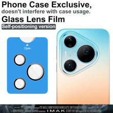 Load image into Gallery viewer, imak Glass Rear Camera Lens Film Phone Case Exclusive, Self-positioning Version, For Huawei Pura 90 Pro Max 5G, For Huawei Pura 90 Pro 5G, For Huawei Pura 80 Ultra 5G, For Huawei Pura 80 Pro / Pura 80 Pro+, For Huawei Pura 80 5G                        ...