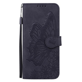 Retro Skin Feel Butterflies Embossing Horizontal Flip Leather Phone Case, For iPhone 18 Pro / 17 Pro, For iPhone 18 Pro Max / 17 Pro Max, For iPhone 17, For iPhone 17 Air
