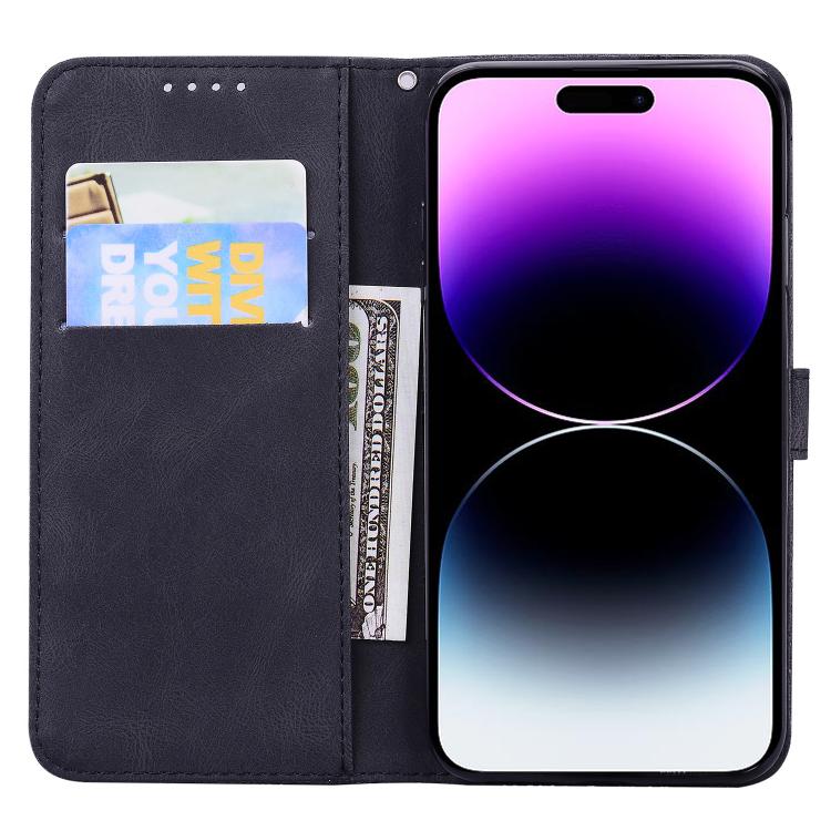 Retro Skin Feel Butterflies Embossing Horizontal Flip Leather Phone Case, For iPhone 18 Pro / 17 Pro, For iPhone 18 Pro Max / 17 Pro Max, For iPhone 17, For iPhone 17 Air