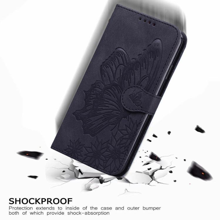 Retro Skin Feel Butterflies Embossing Horizontal Flip Leather Phone Case, For iPhone 18 Pro / 17 Pro, For iPhone 18 Pro Max / 17 Pro Max, For iPhone 17, For iPhone 17 Air