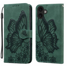 Load image into Gallery viewer, Retro Skin Feel Butterflies Embossing Horizontal Flip Leather Phone Case, For iPhone 18 Pro / 17 Pro, For iPhone 18 Pro Max / 17 Pro Max, For iPhone 17, For iPhone 17 Air