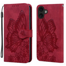 Load image into Gallery viewer, Retro Skin Feel Butterflies Embossing Horizontal Flip Leather Phone Case, For iPhone 18 Pro / 17 Pro, For iPhone 18 Pro Max / 17 Pro Max, For iPhone 17, For iPhone 17 Air