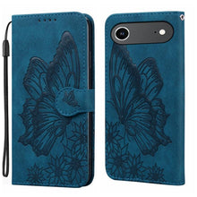 Load image into Gallery viewer, Retro Skin Feel Butterflies Embossing Horizontal Flip Leather Phone Case, For iPhone 17 Pro Max, For iPhone 17 Pro, For iPhone 17, For iPhone Air