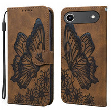 Load image into Gallery viewer, Retro Skin Feel Butterflies Embossing Horizontal Flip Leather Phone Case, For iPhone 17 Pro Max, For iPhone 17 Pro, For iPhone 17, For iPhone Air