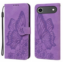 Load image into Gallery viewer, Retro Skin Feel Butterflies Embossing Horizontal Flip Leather Phone Case, For iPhone 17 Pro Max, For iPhone 17 Pro, For iPhone 17, For iPhone Air