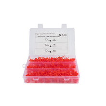 Load image into Gallery viewer, 350 PCS M6 / M8 / M10 Polyethylene Plastic Dust Cover Cap Assortment Kits for Oil Grease Zerk Fitting, 350 PCS