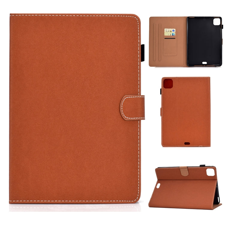 Solid Color Magnetic Horizontal Flip Leather Case with Card Slots & Holder & Anti-skid Strip, For iPad Air 2022 / 2020 10.9