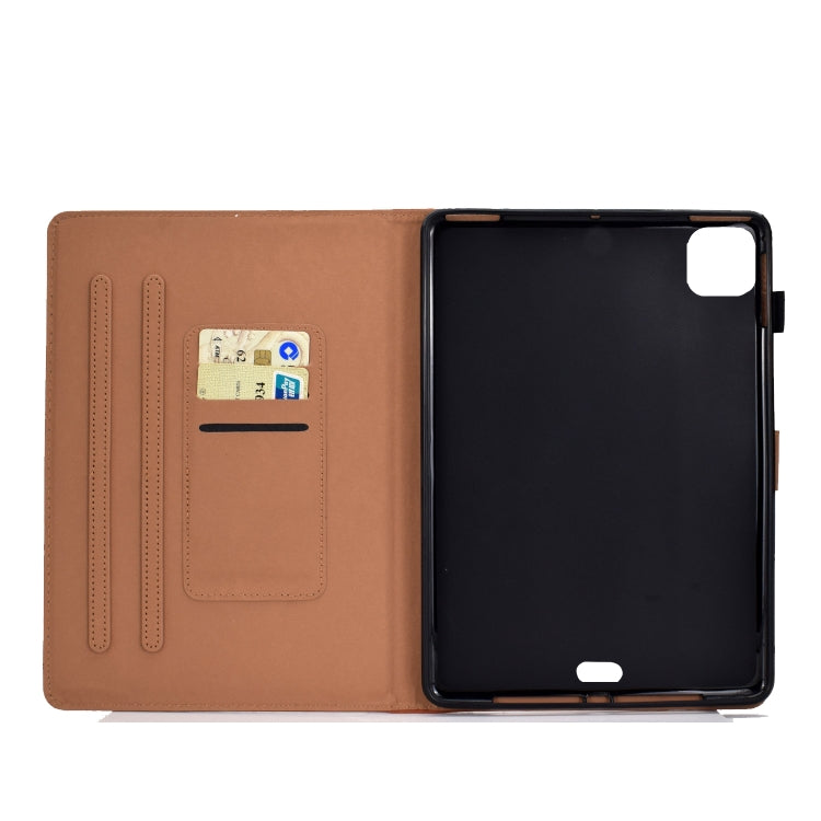 Solid Color Magnetic Horizontal Flip Leather Case with Card Slots & Holder & Anti-skid Strip, For iPad Air 2022 / 2020 10.9