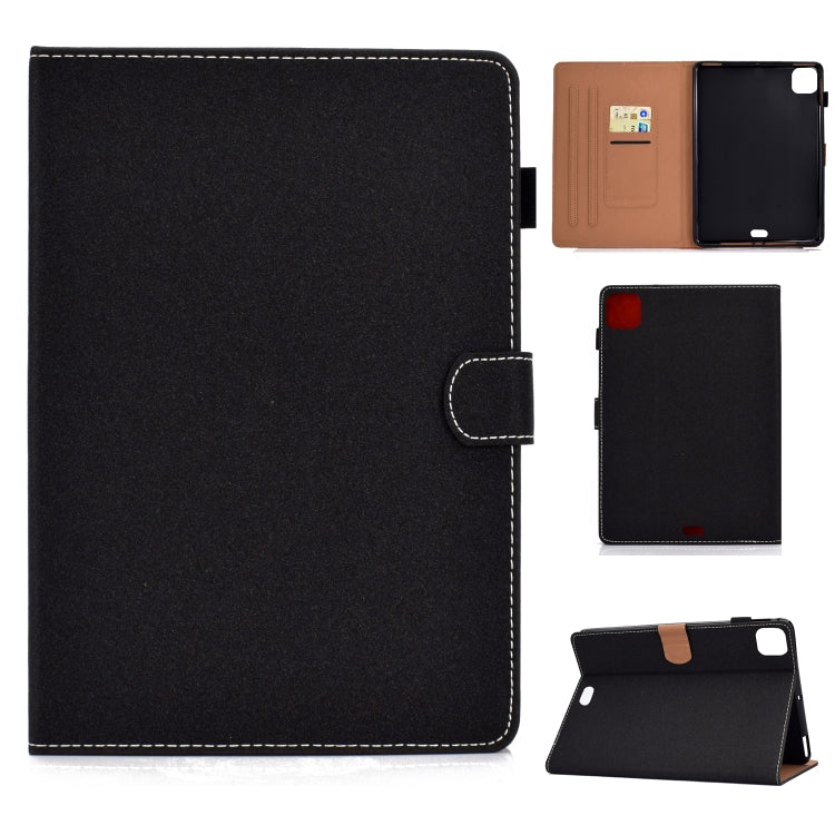 Solid Color Magnetic Horizontal Flip Leather Case with Card Slots & Holder & Anti-skid Strip, For iPad Air 2022 / 2020 10.9