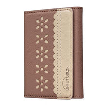 Load image into Gallery viewer, BFK25 BINFEN Color Flowers Magsafe Magnetic Leather Card Bag