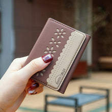 Load image into Gallery viewer, BFK25 BINFEN Color Flowers Magsafe Magnetic Leather Card Bag