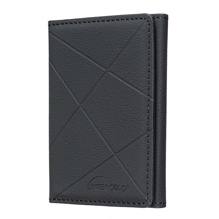 BFK24 Diamond Embossed Magsafe Magnetic Leather Card Bag