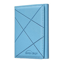 Load image into Gallery viewer, BFK24 Diamond Embossed Magsafe Magnetic Leather Card Bag