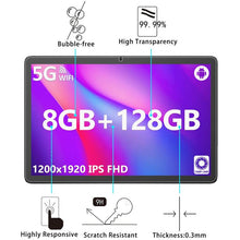 Load image into Gallery viewer, 25pcs 9H 0.3mm Explosion-proof Tempered Glass Film, For Jumper EZpad M10SE-8128 10.1