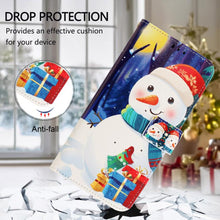 Load image into Gallery viewer, Christmas Series Buckle Leather Phone Case with Hand Strap, For iPhone 14 Pro Max, For iPhone SE 2022 / SE 2020 / 8 / 7, For iPhone 13 Pro Max, For iPhone 13 Pro, For iPhone 13 mini, For iPhone 12 Pro / 12, For iPhone 12 Pro Max, For iPhone 12 mini