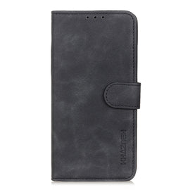 KHAZNEH Retro Texture PU + TPU Horizontal Flip Leather Case with Holder & Card Slots & Wallet, For OPPO F17 Pro, For Xiaomi Poco X3 NFC