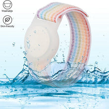 Load image into Gallery viewer, xDfind Nylon Loop Watch Band Style Anti-lost Tracker Protective Cover, For AirTag 2nd Gen / AirTag 1st Gen