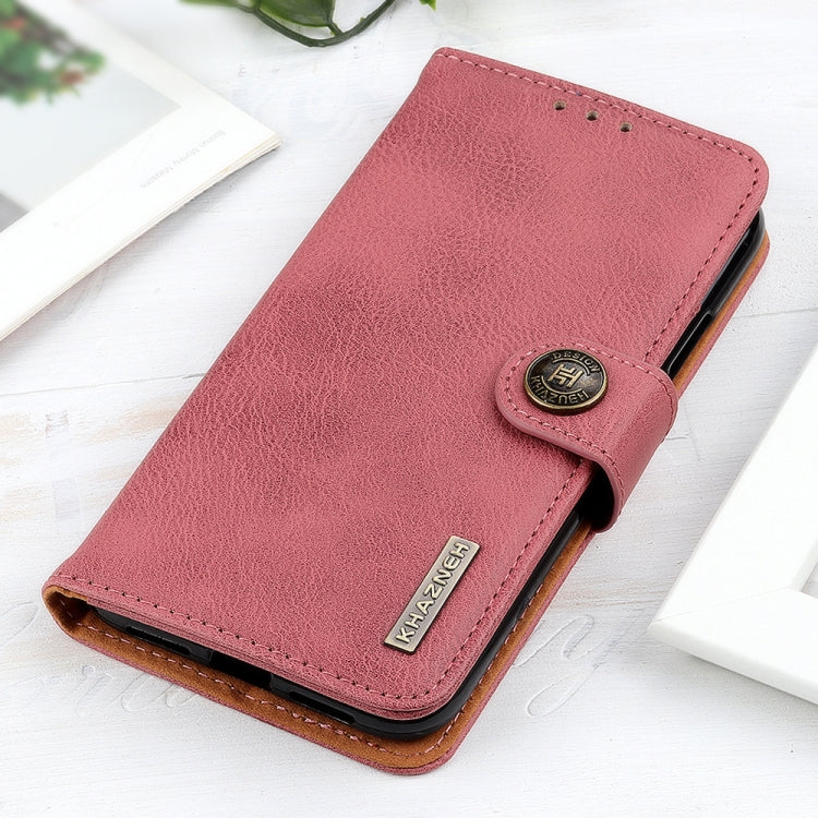 KHAZNEH Cowhide Texture Horizontal Flip Leather Case with Holder & Card Slots & Wallet, For OPPO F17 Pro, For Xiaomi Poco X3 NFC