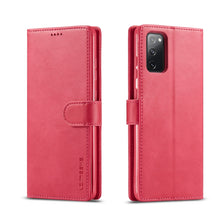 Load image into Gallery viewer, LC.IMEEKE Calf Texture Horizontal Flip Leather Case, with Holder &amp; Card Slots &amp; Wallet &amp; Photo Frame, For Samsung Galaxy S20 FE 5G / S20 Lite