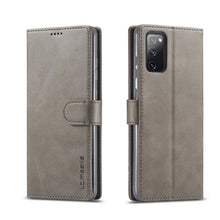 Load image into Gallery viewer, LC.IMEEKE Calf Texture Horizontal Flip Leather Case, with Holder &amp; Card Slots &amp; Wallet &amp; Photo Frame, For Samsung Galaxy S20 FE 5G / S20 Lite