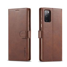 Load image into Gallery viewer, LC.IMEEKE Calf Texture Horizontal Flip Leather Case, with Holder &amp; Card Slots &amp; Wallet &amp; Photo Frame, For Samsung Galaxy S20 FE 5G / S20 Lite