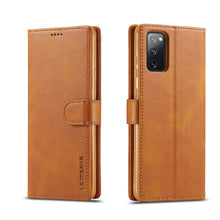 Load image into Gallery viewer, LC.IMEEKE Calf Texture Horizontal Flip Leather Case, with Holder &amp; Card Slots &amp; Wallet &amp; Photo Frame, For Samsung Galaxy S20 FE 5G / S20 Lite